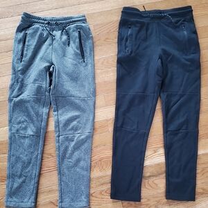 Gap Fit Tech kid pants joggers boys black gray